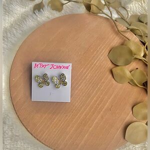 Betsy Johnson Butterfly earrings